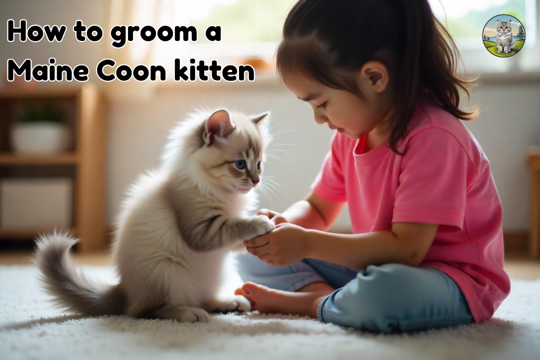 How to groom a Maine Coon kitten