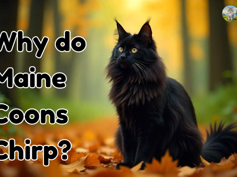Why do Maine Coons chirp