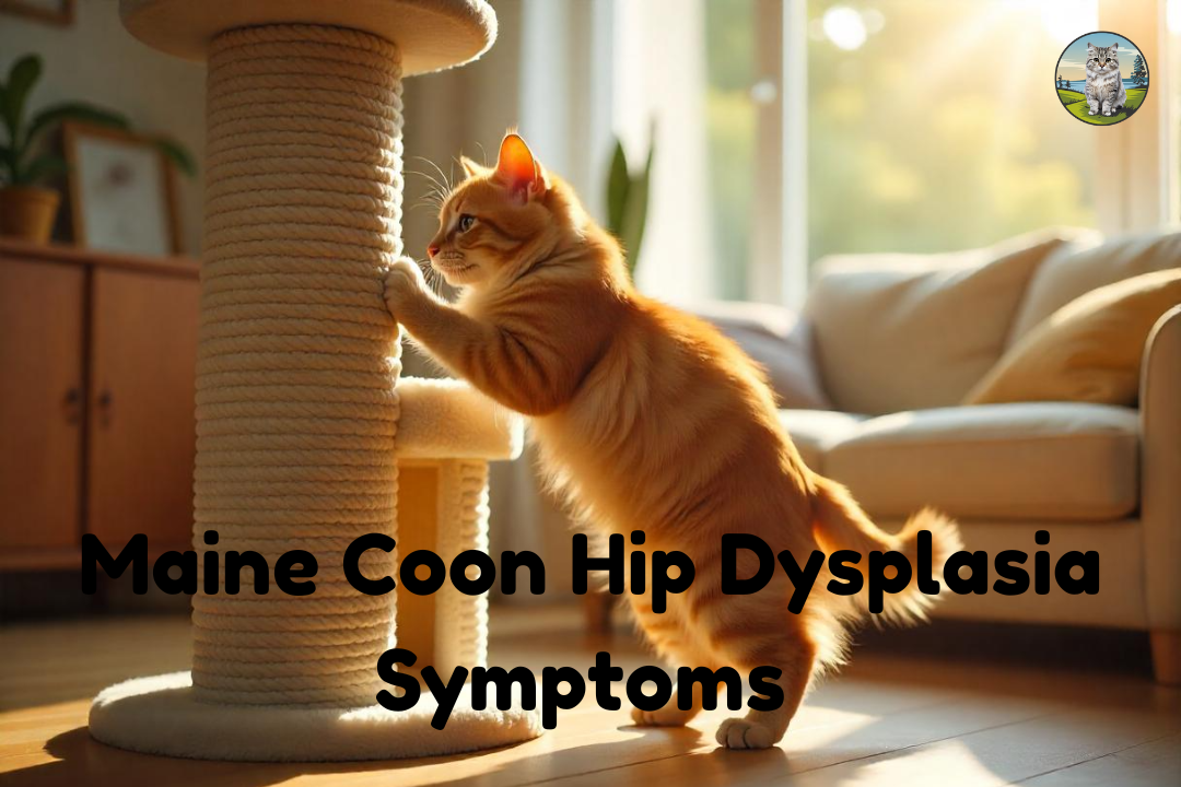 maine coon hip dysplasia symptoms